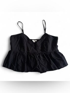 Black Babydoll Top